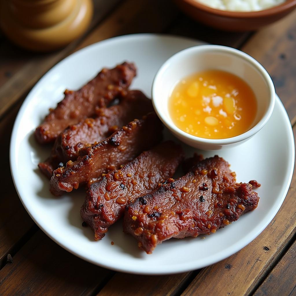 Bò một nắng Krông Pa và muối kiến vàng, đặc sản Gia Lai