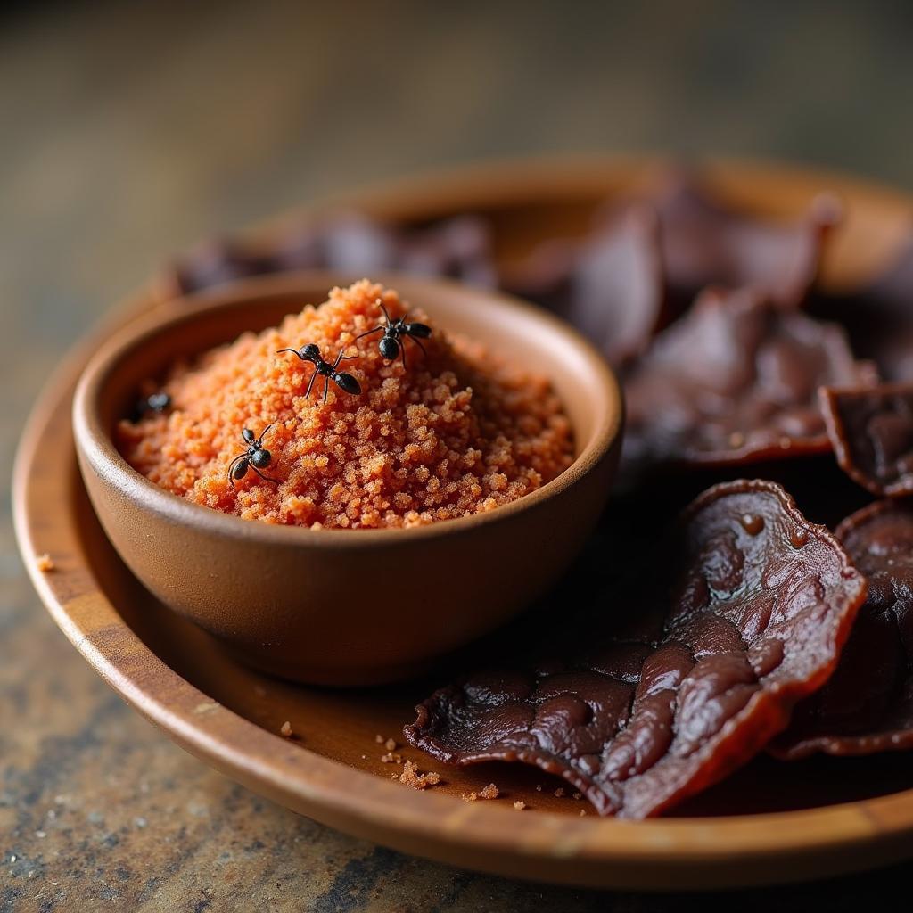 Muối kiến vàng chấm bò một nắng thơm ngon chuẩn vị